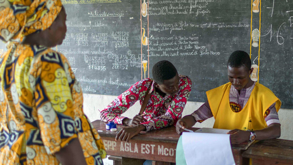 Benin-ballot Benin-ballot