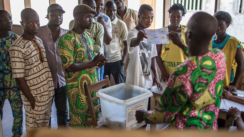 Benin-voting Benin-voting