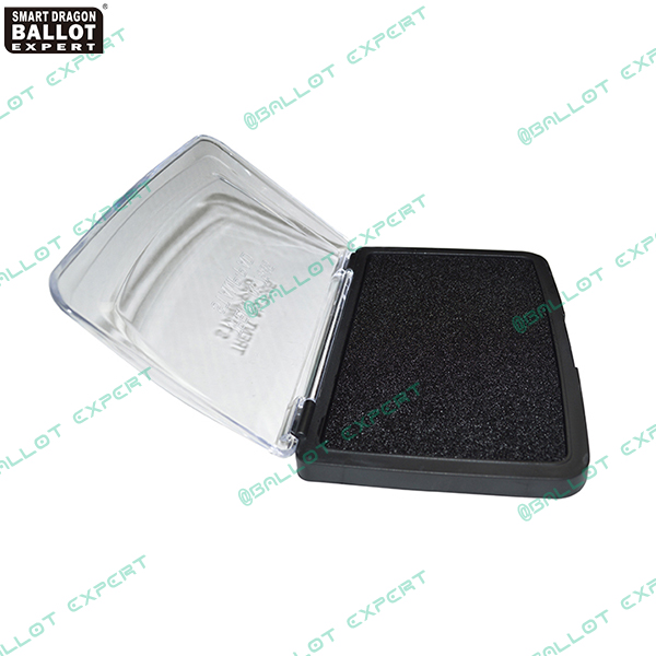 Election Office Plastic Black Stamp Ink Pad-Election Stamp Pad_Election  Materials Supplies, Election Campaign Materials, Voting Materials